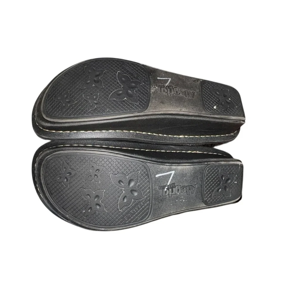 Alegria Poker Face Paloma Leather Mary Jane Confit‎ Shoes *minor flaw 38 =7.5 US